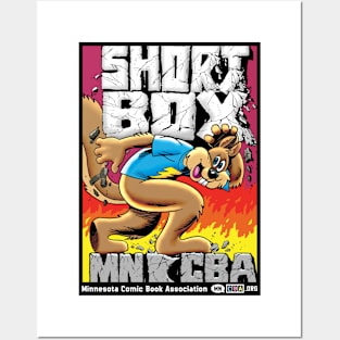 MNCBA Shortbox the Squirrel by Fastner & Larson Posters and Art